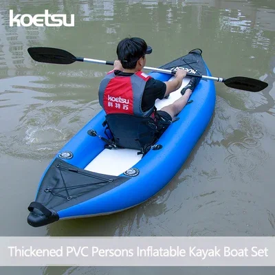 Fishing Kayak Sit On Top - KOETSU 1-2 Kişi Şişme PVC Kayık