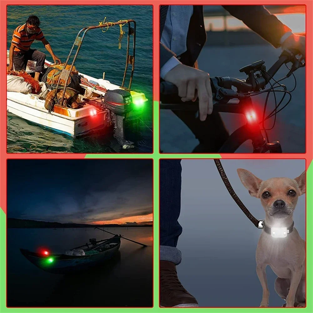 4 adet LED tekne navigasyon ış - Fishing Kayak Cart incelemesi ve fiyatı