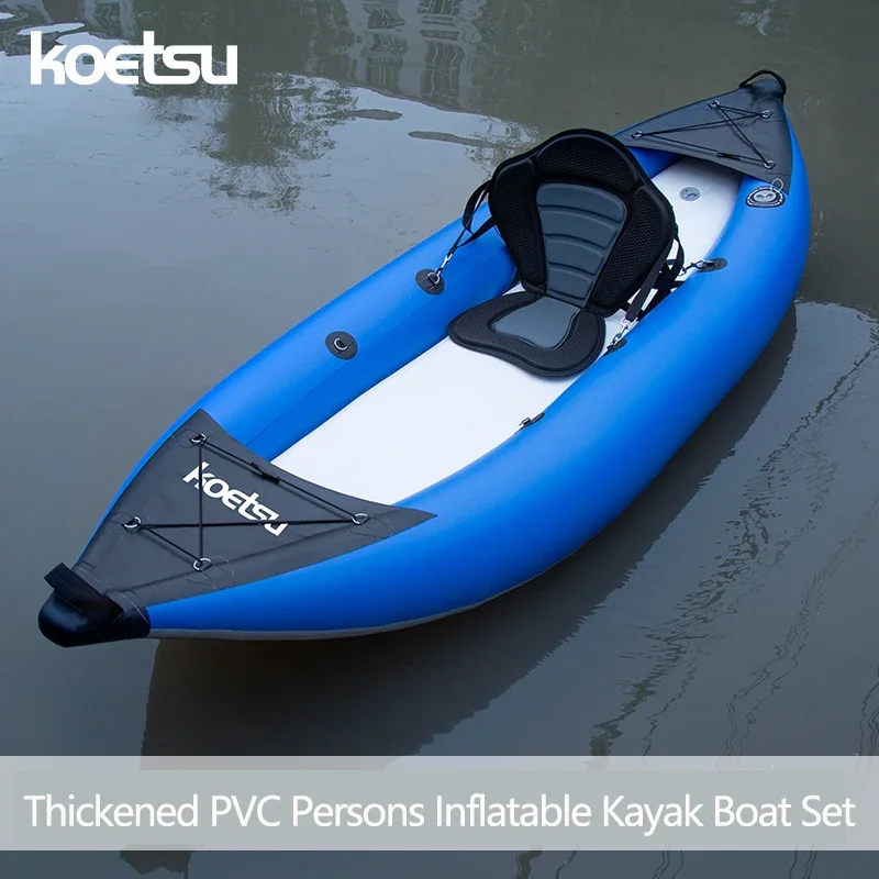 KOETSU 1-2 Kişi Şişme PVC Kayı - Fishing Kayak Sit On Top incelemesi ve fiyatı